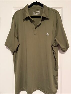 Arctic Cool Men's Olive Green Polo